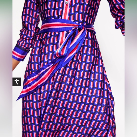 [Boden] Kate Satin Shirt Dress - Picture 5 of 7